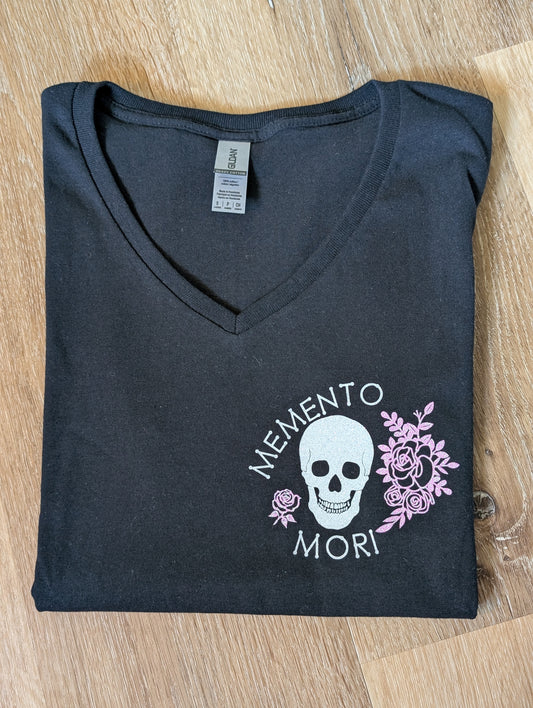 Memento Mori V-Neck T-Shirt