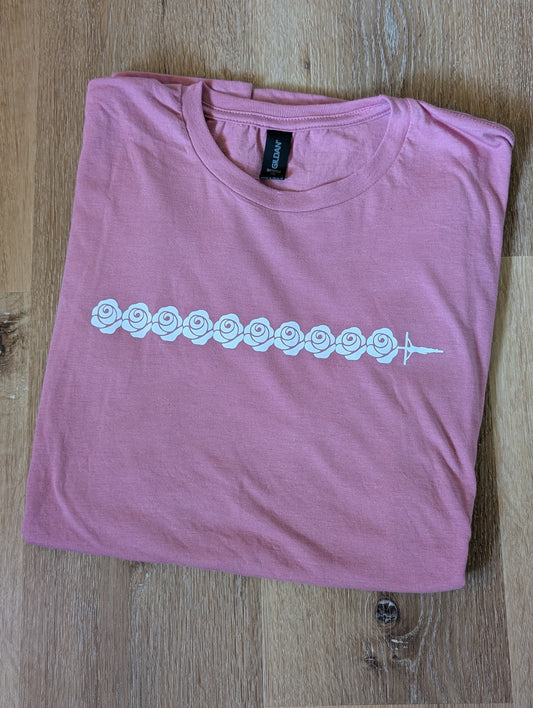 Rosary Decade T-Shirt—Basic Roses