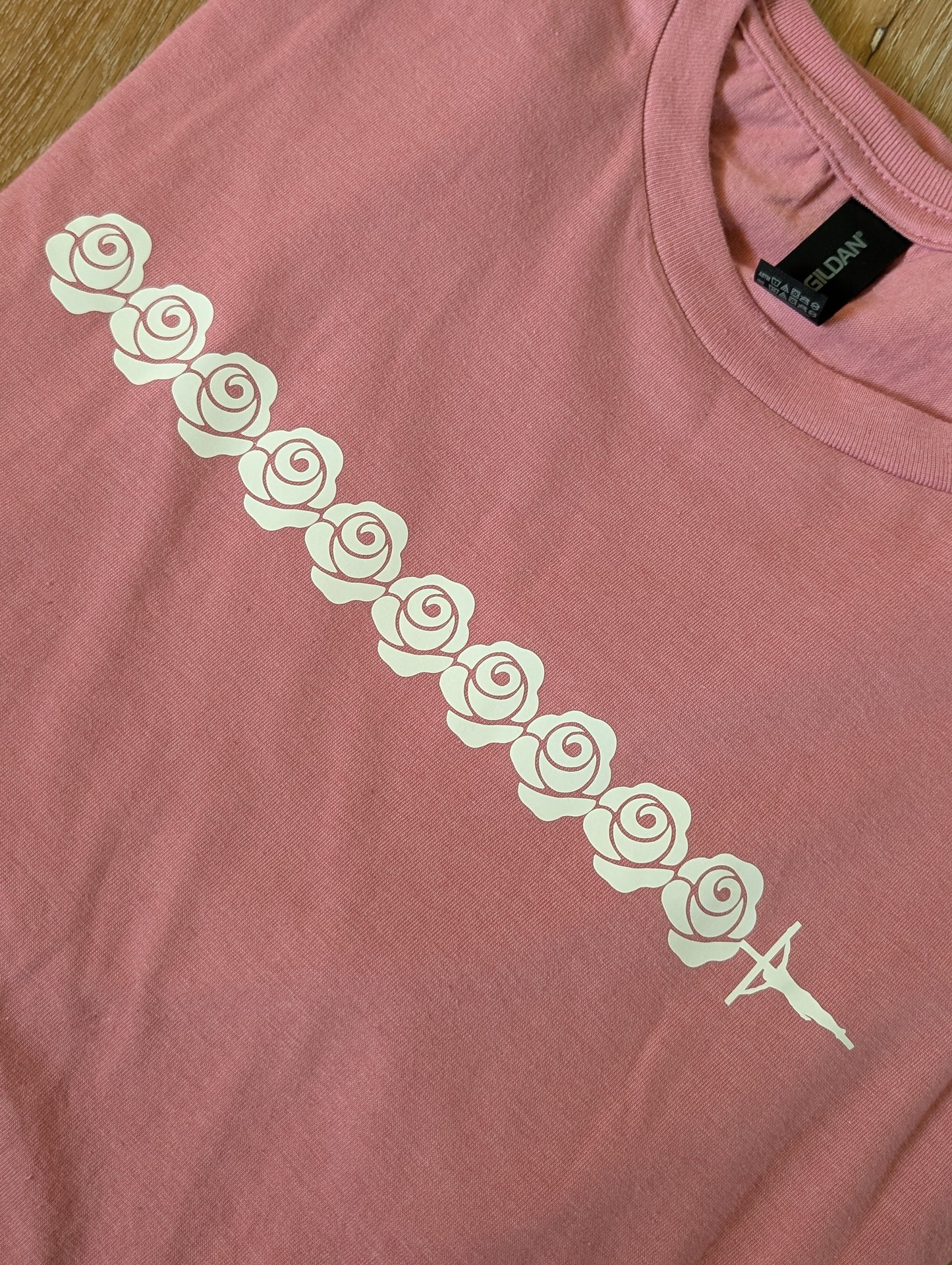 Rosary Decade T-Shirt—Basic Roses