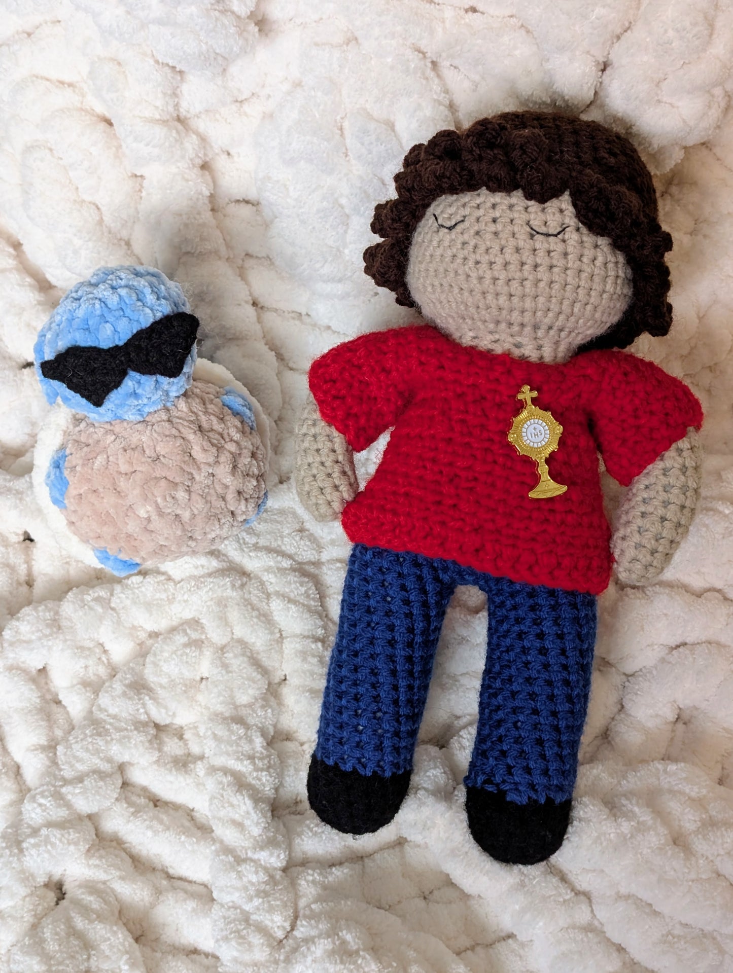 Saint Carlo Acutis & Squirtle Bundle – Celebrating the Church’s First Millennial Saint